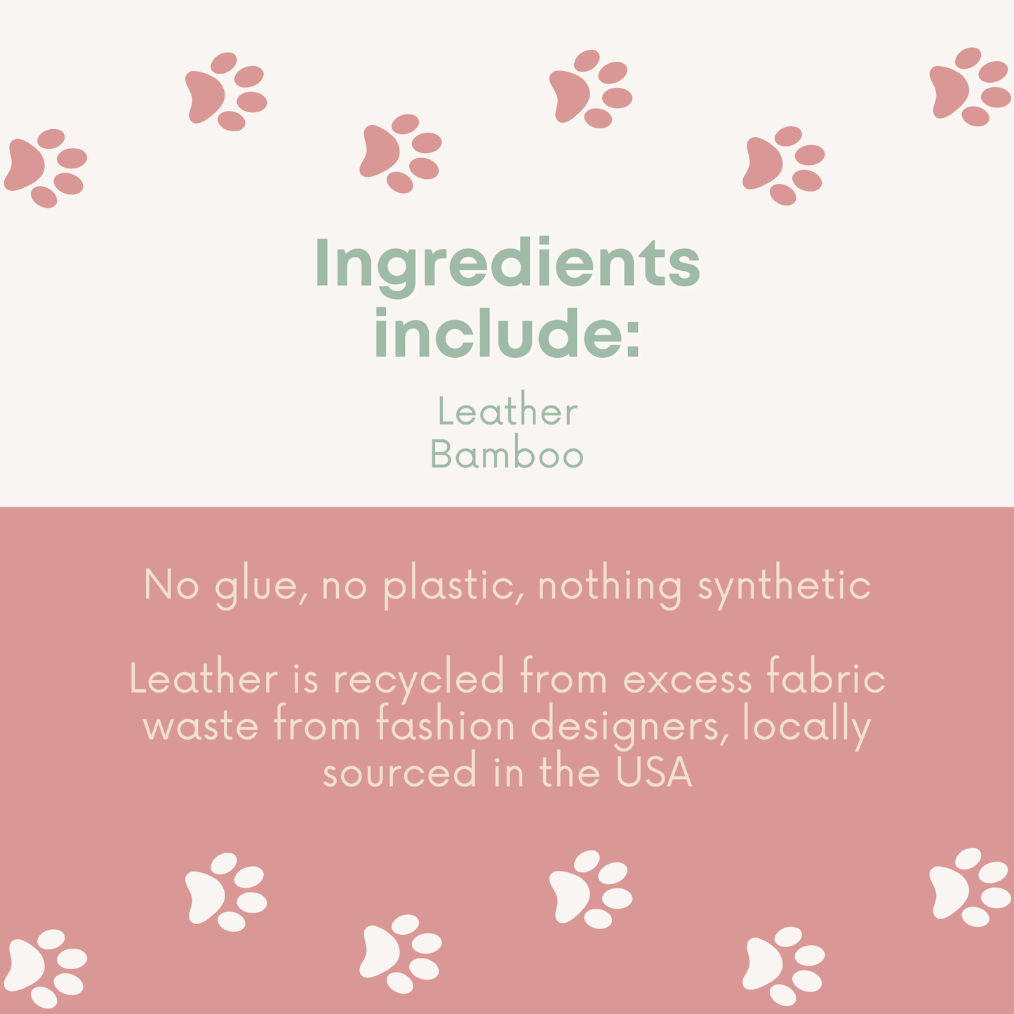 The Natural Leather Cat Teaser Toy - Brown