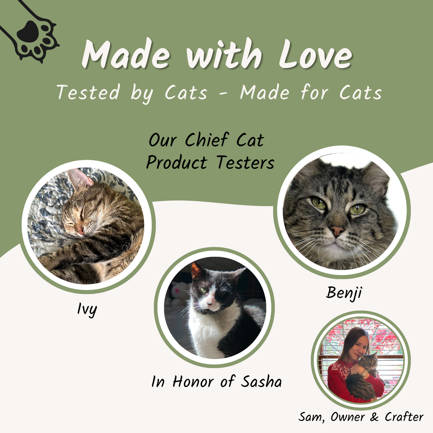 The Natural Bamboo Cat Scratcher