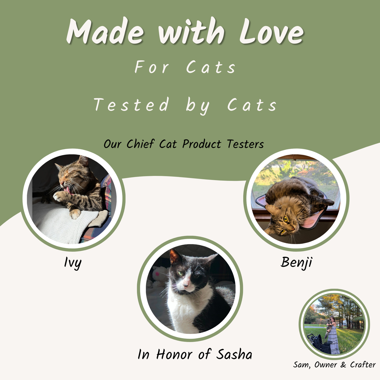 Eco-Friendly Wool Cat Balls - 4-Pack