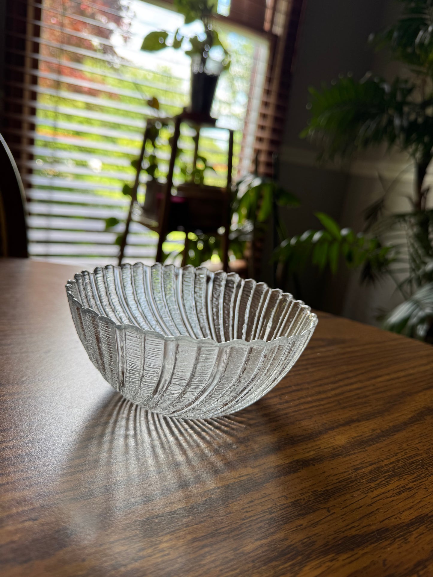 The Ripple Glass Cat Bowl