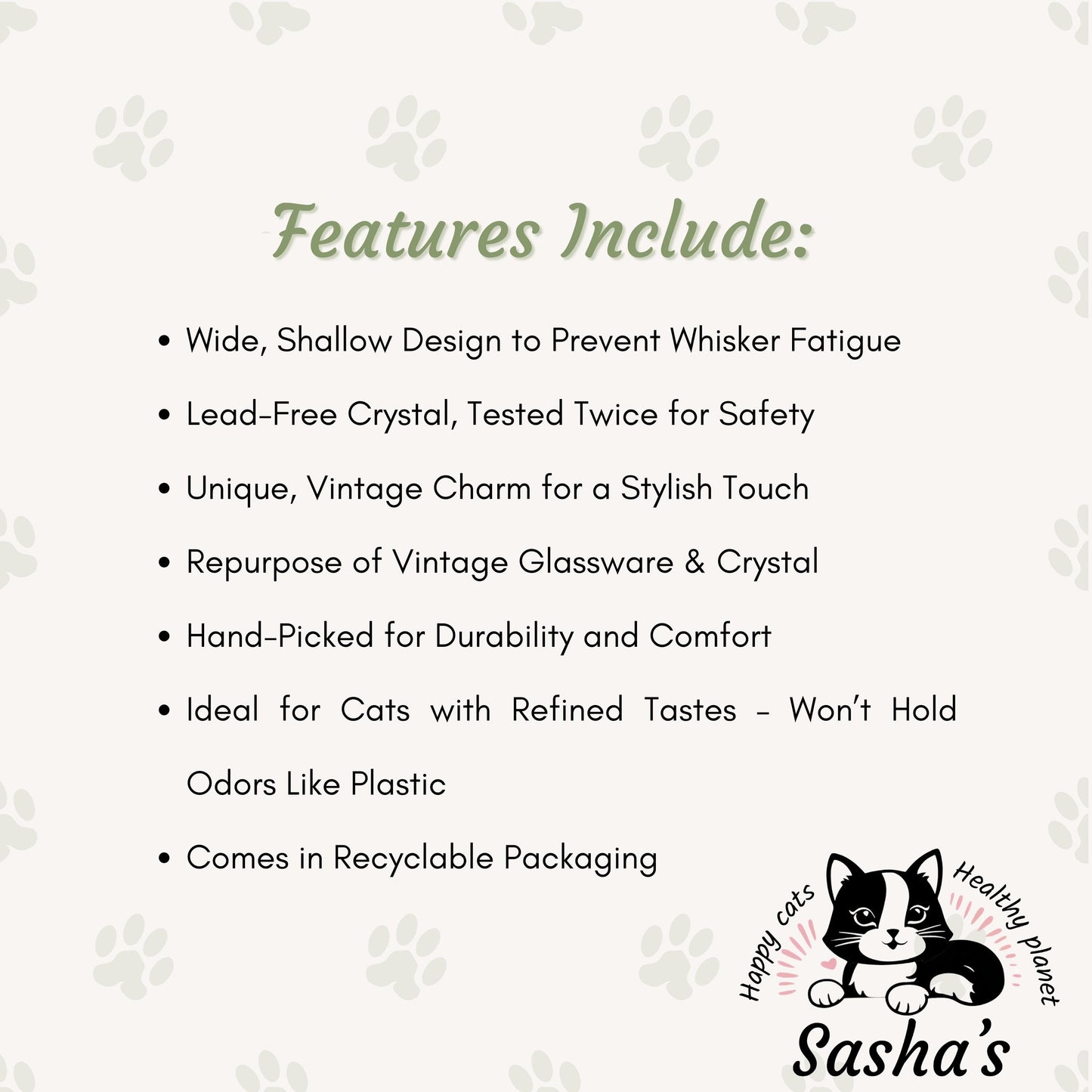 The Jello Elevated Glass Cat Dish