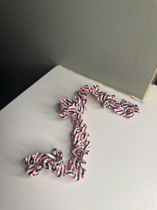 The Recycled Ruffle Fabric Cat Toy