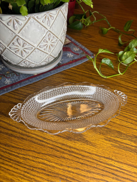 The Oval Cat Glass Cat Dish