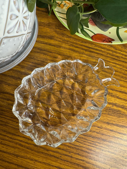 The Pineapple Glass Cat Bowl