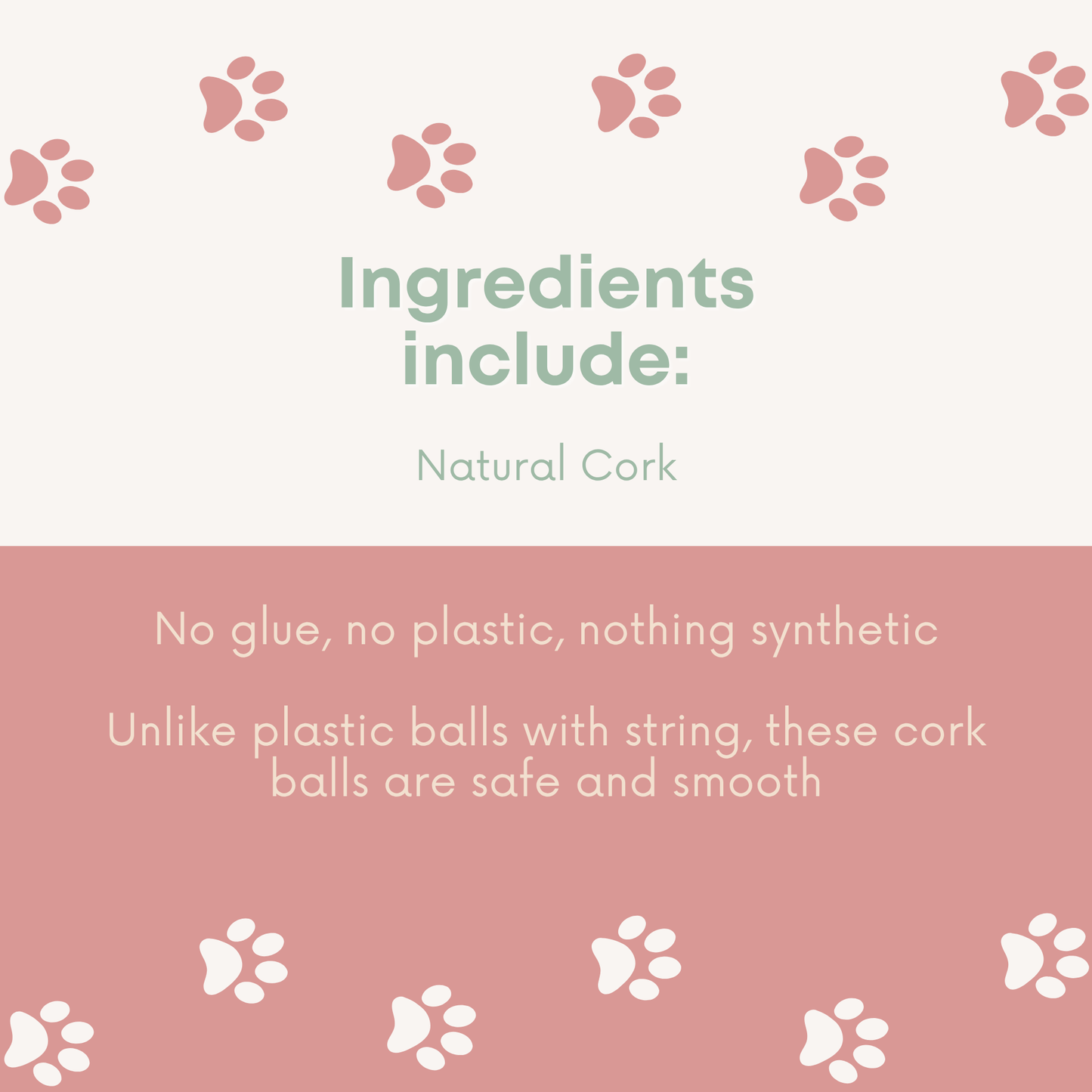 Cork Chase Balls - 4-Pack