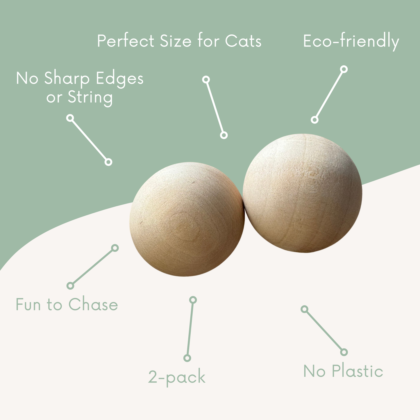 The Wooden Cat Balls