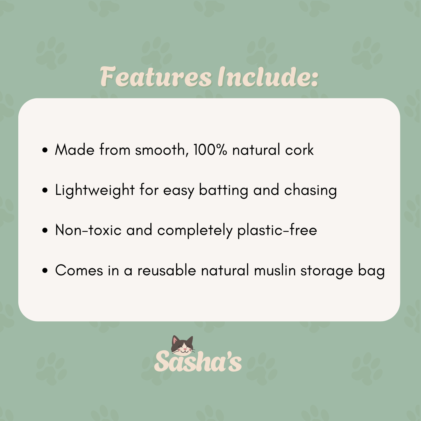 Cork Chase Balls - 4-Pack