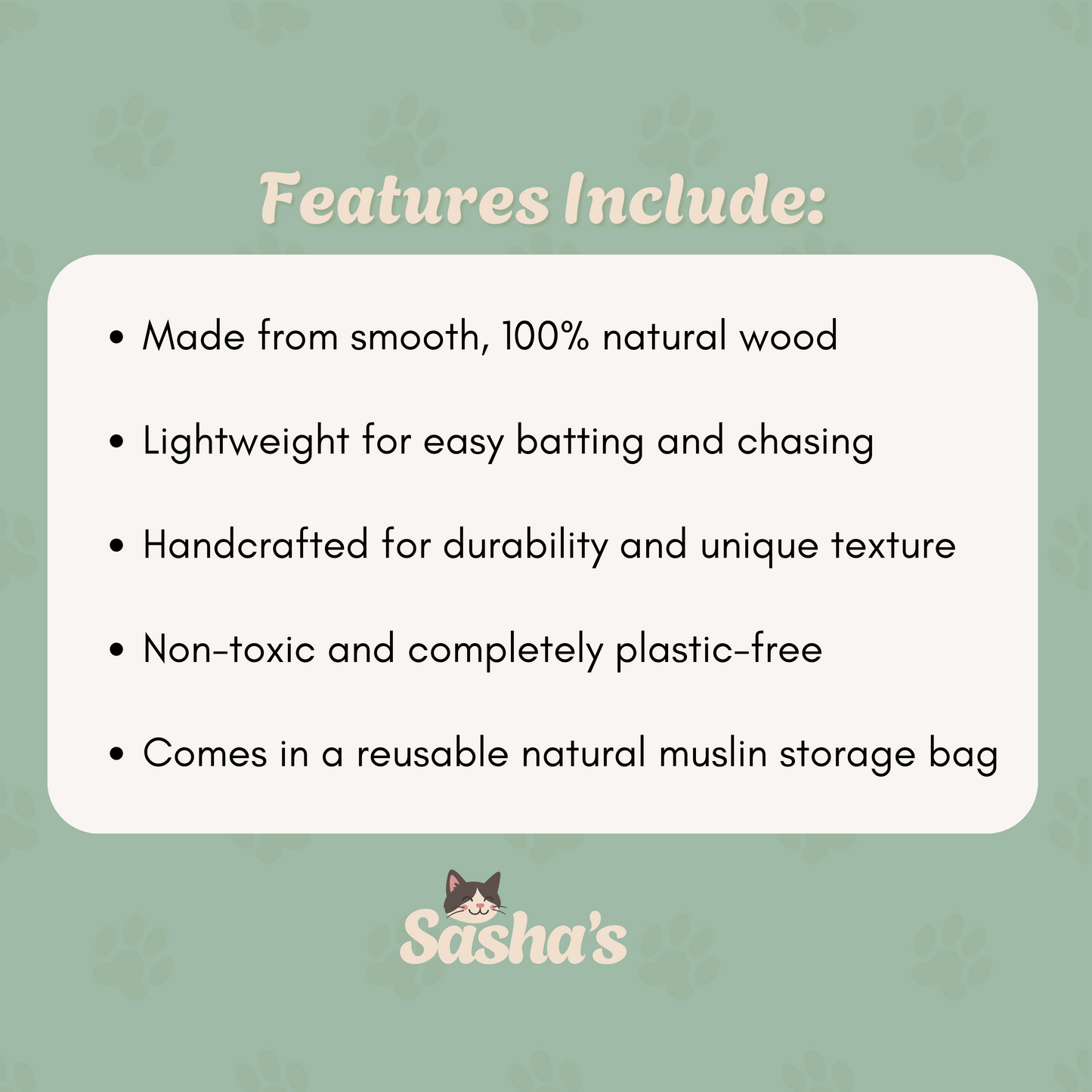 The Wooden Cat Balls