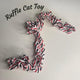 The Recycled Ruffle Fabric Cat Toy