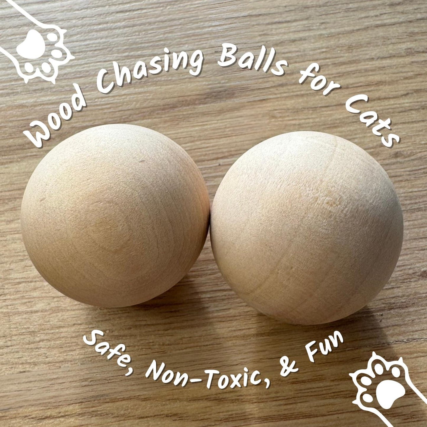 The Wooden Cat Balls