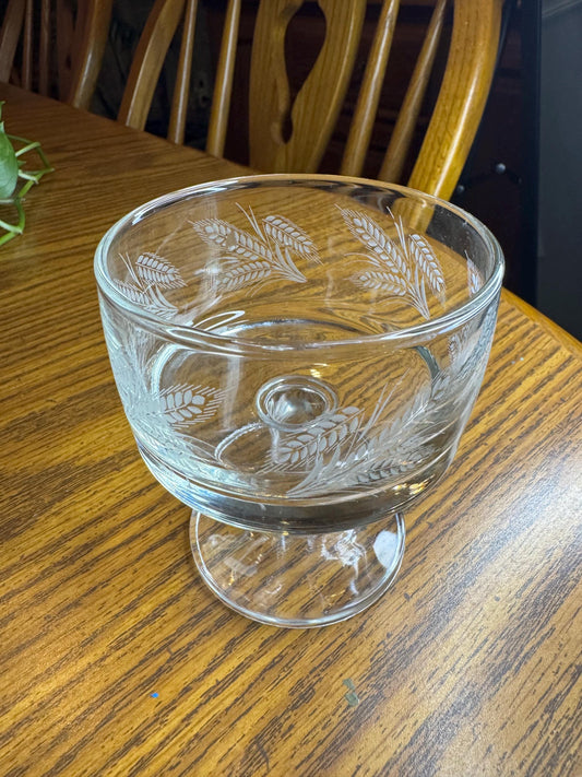 Elevated Cat Dish Glass & Crystal - Unique, Vintage, Handpicked Antique, Sustainable Choice for Cats, No Plastic Dish Plate Bowl for Cat