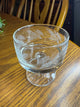 The Etched Elevated Cat Dish Glass