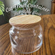 The Wood Lid Cat Treat Container